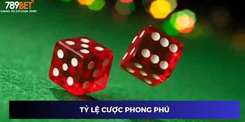 Tài Xỉu Ba Xúc Xắc – Bí Kíp Đưa Bạn Đến Thắng Lớn Mỗi Ván 2 Tỷ lệ cược phong phú