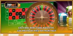 Cách đọc bảng cược Roulette - Giải mã các ký hiệu và thuật ngữ 8 Cách đọc bảng cược Roulette - Giải mã các ký hiệu và thuật ngữ