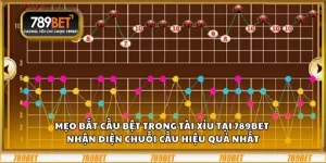 Mẹo bắt cầu bệt tài xỉu - Bí quyết từ cao thủ ẩn danh 2 Mẹo bắt cầu bệt trong tài xỉu tại 789Bet - Nhận diện chuỗi cầu hiệu quả nhất